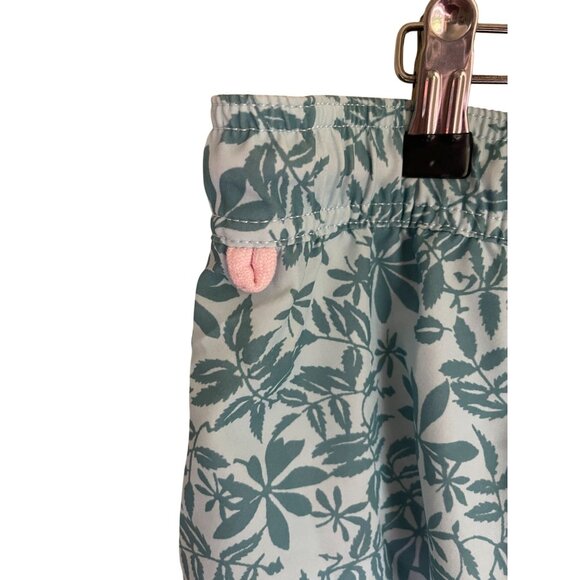 J. Crew Factory Flex Palm Leaf Print Swimsuit Size Medium - Picture 5 of 8